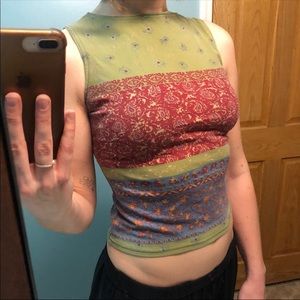 Vintage High Neck Tank